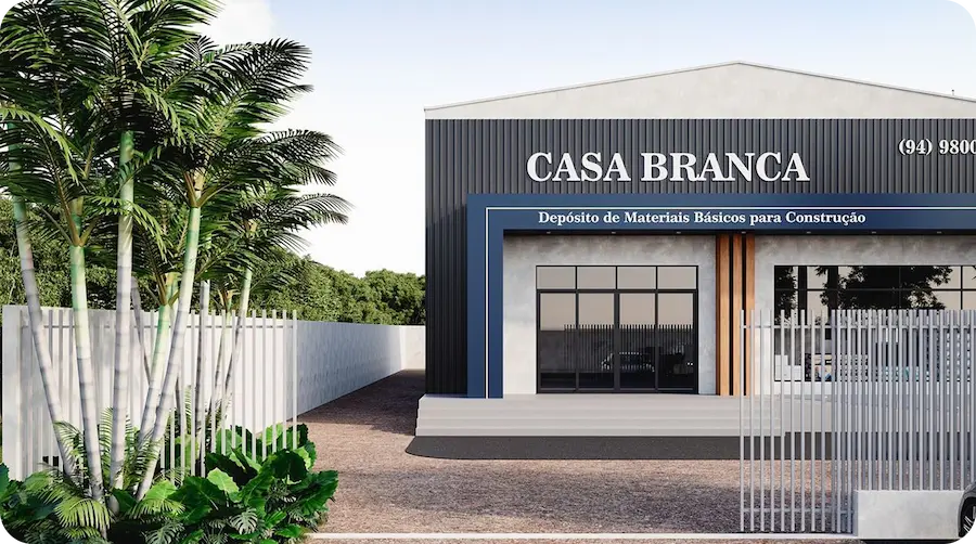 Casa Branca Commercial Building Sign