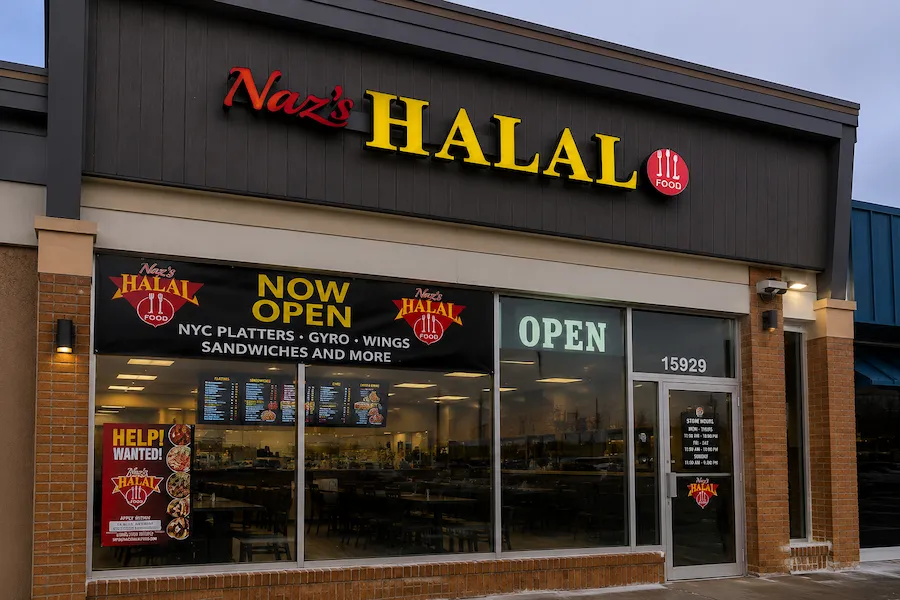 Nzas Halal Food, Denton
